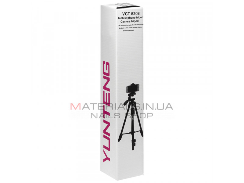 Tripod Stand | 1.25m | — Yunteng 5208 | Multifunctional | Bluetooth |