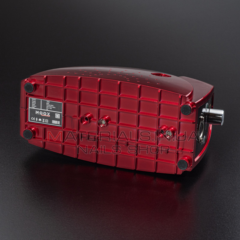 Фрезер Мокс X806 (Червоний) на 55 000 об/хв. та 80W. для манікюру та педикюру