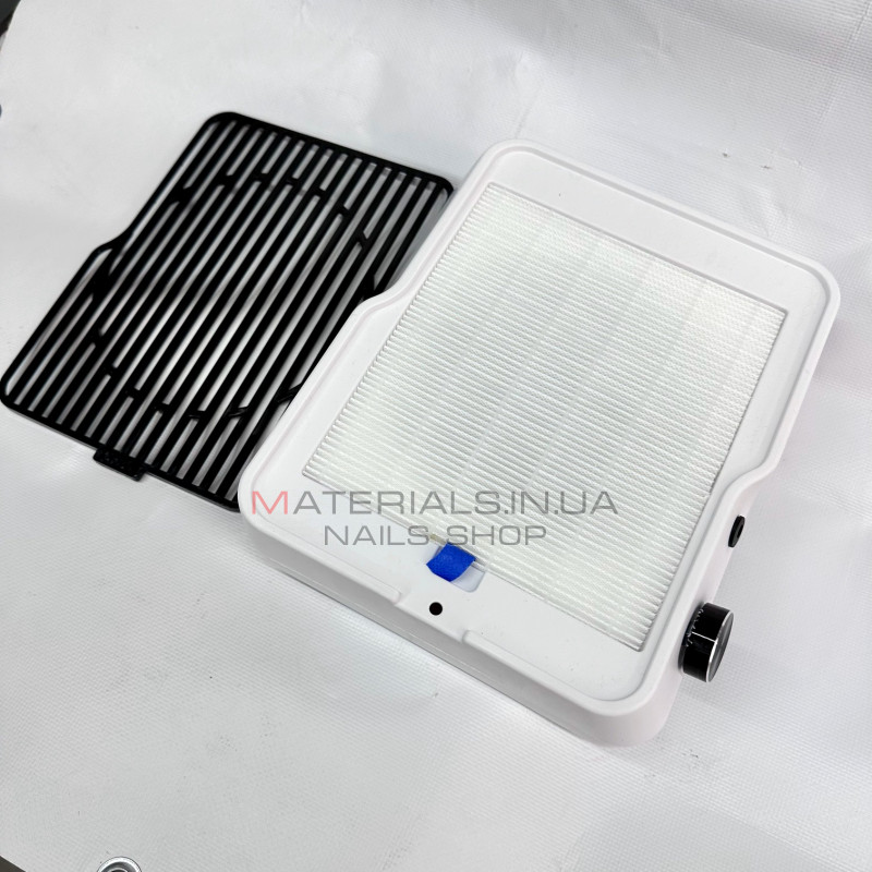 Манікюрна витяжка з HEPA-фільтром Nail Dust Collector QH-602, 80 Вт Манікюрна витяжка з HEPA-фільтром Nail Dust Collector QH-602, 80 Вт