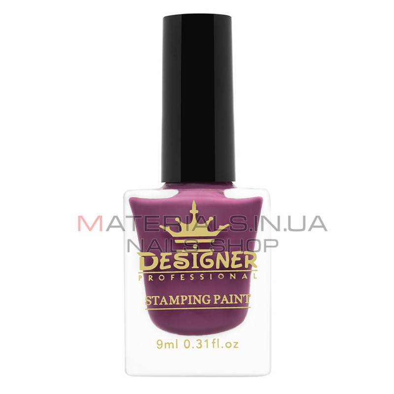 Stamping Paint Лак-фарба для стемпінгу Designer Professional, 9 мл. №09