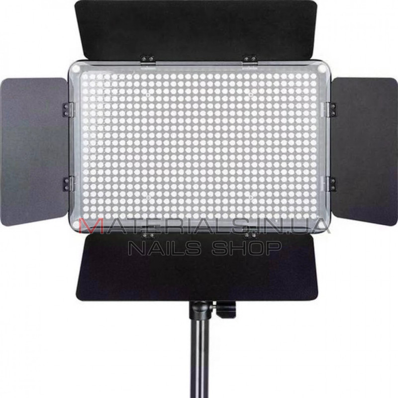 LED-відеосвітло U600E, RGB, 21 × 12 см, 480 світлодіодів, 3200 K-5500 K, пульт ДК