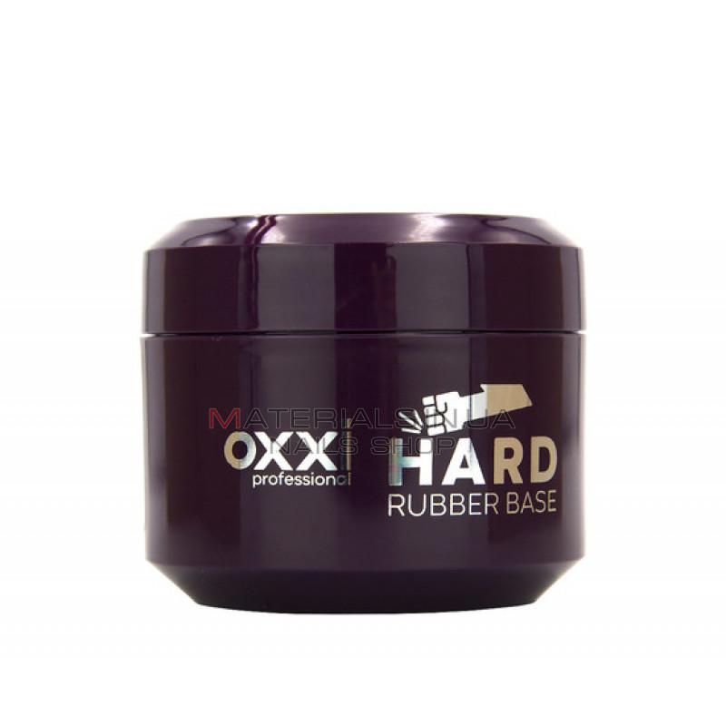 База каучукова для гель-лаку Oxxi Professional Hard Rubber Base, 30 мл