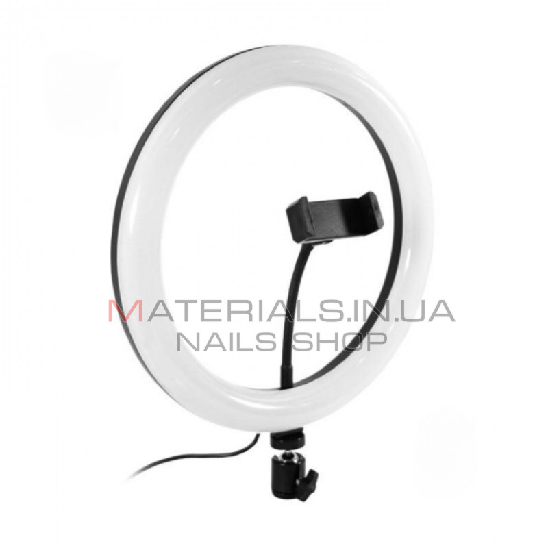 Кільцева LED-лампа QX-200, 20 см, 8″, 72 світлодіодів, USB 5 В