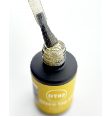 Disco Top Coat Bee Nails, DT02, 8мл (gold)