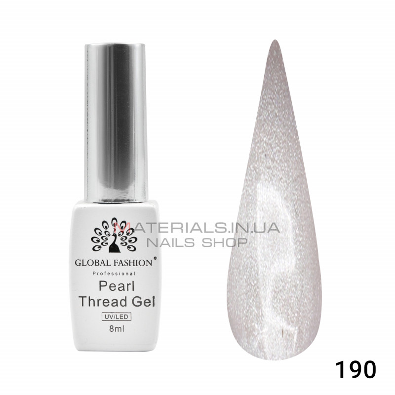 Гель лак Pearl Thread 8 мл, 190 Гель лак Pearl Thread 8 мл, 190