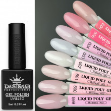 Рідкий полігель 603  (9 мл.) Дизайнер Liquid Polygel