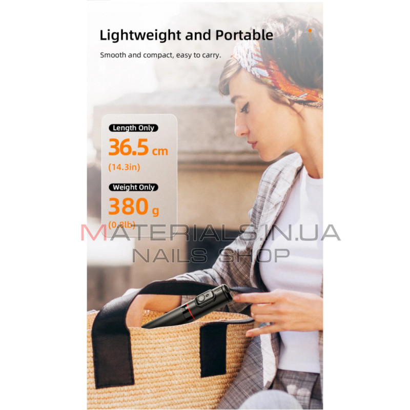 Монопод Tripod C10, Bluetooth-кнопка, 1,83 м