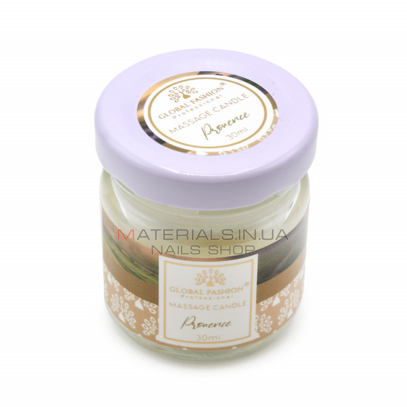Массажная свеча Global Fashion, 30 ml, Provence Массажная свеча Global Fashion, 30 ml, Provence