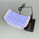 UV LED Лампа Sun 9S Pro, 120 Вт работает от Power Bank, розовая