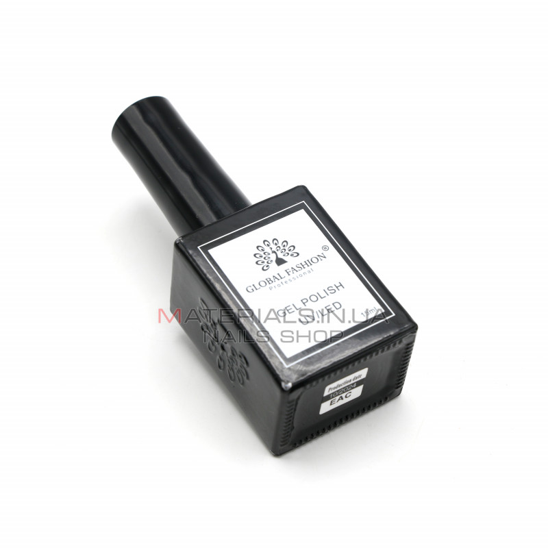 Гель лак Global Fashion, Gel polish 15 ml, 100