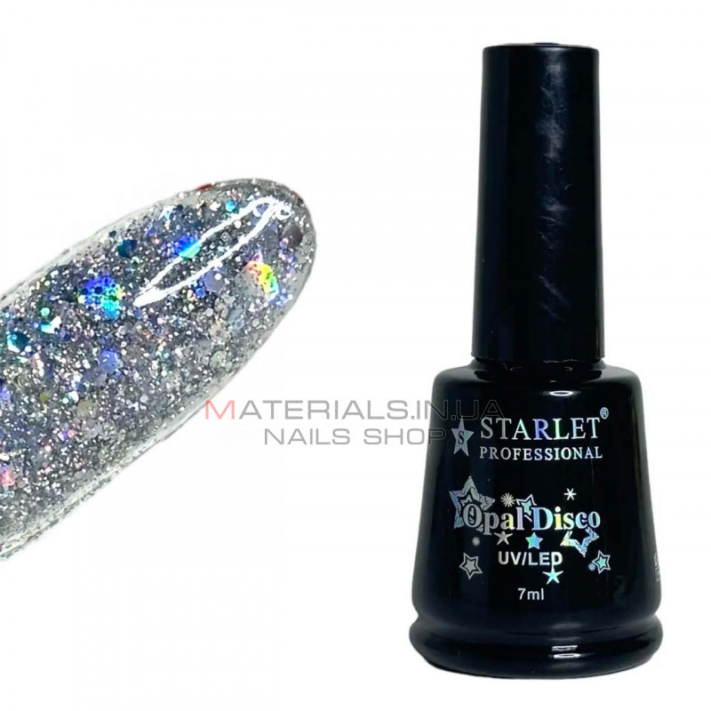 Гель-лак світловідбивний Starlet Opal Disco №06, 7ml Гель-лак світловідбивний Starlet Opal Disco №06, 7ml