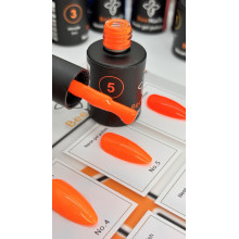 Гель-лак неоновый для ногтей Bee Nails neon gel polish, №05