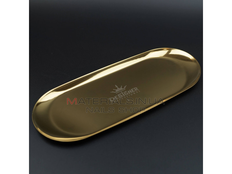 Металлический лоток для инструментов 30 х 12,4см. Дизайнер - L Gold