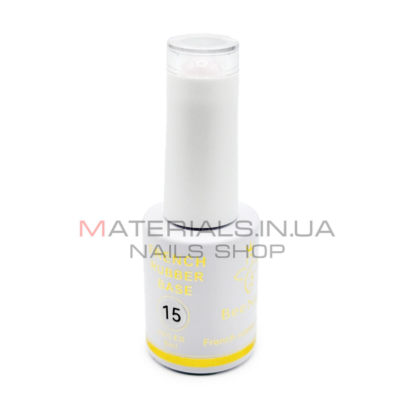 French Rubber base Hema free 15 Bee Nails, 8 ml