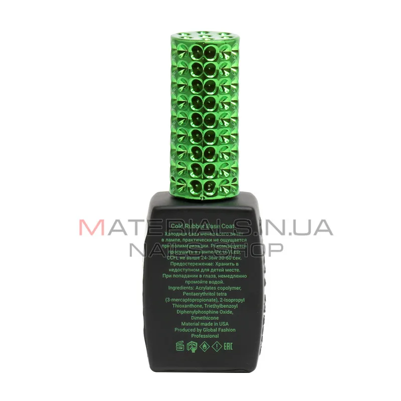 База для гель лаку Global Fashion, Rubber Base Coat without Chemical 12 мл