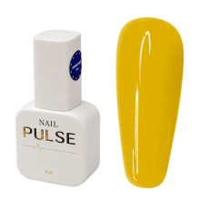 Гель-лак NAIL PULSE Gel Polish №13, 8 мл насичений жовтий