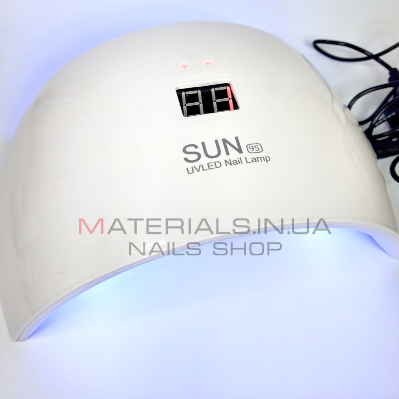 UV LED Лампа Sun 9s, 24Вт працює від Power Bank