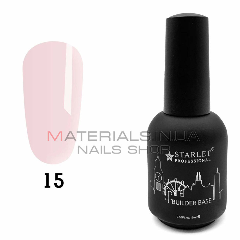 База для наращивания Builder Base Starlet Professional №015, 15 мл