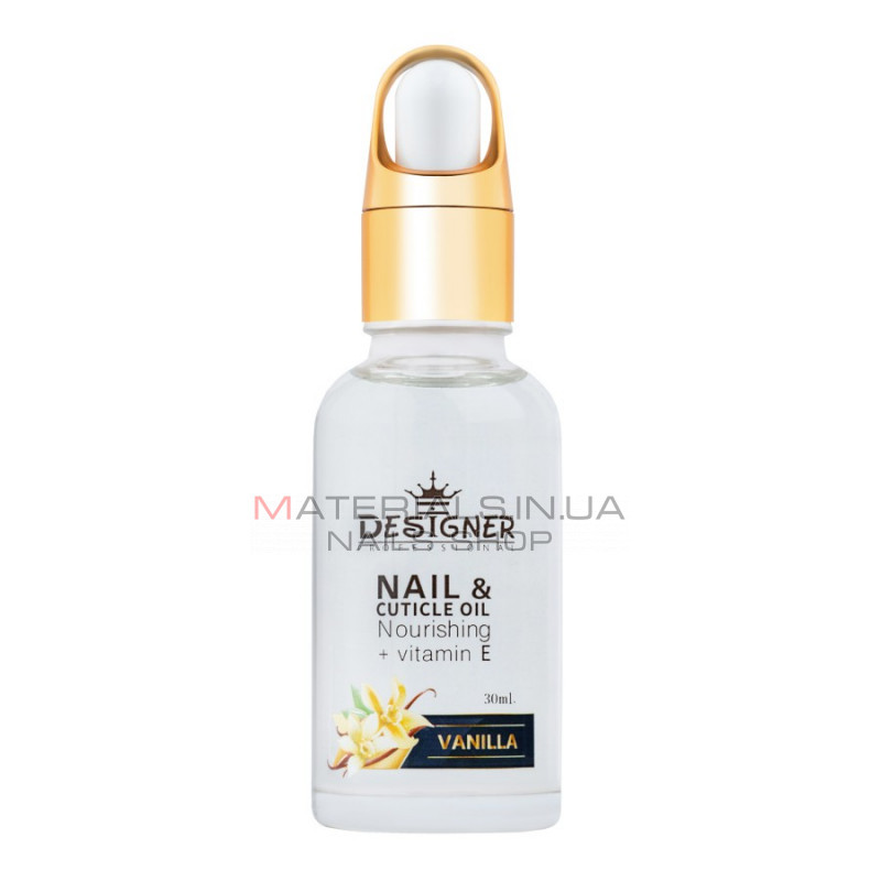 Олія для кутикули 30 мл. (Ваніль №9) - Nail&Cuticle oil від Дизайнер