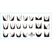 Диск для стемпінгу Designer металевий (12x6 см) №257