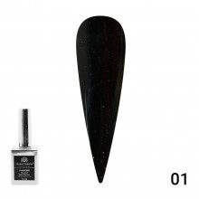 Топ із гліттером Galaxy Top Coat 01, 15 мл