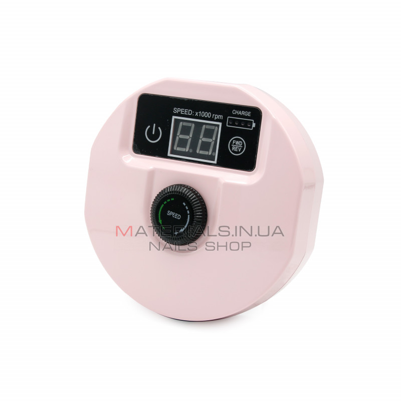 Апарат для манікюру і педикюру ZS-226 pink, на акумуляторі, 35000 об