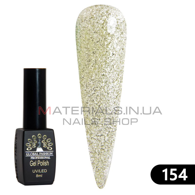 Гель лак BLACK ELITE 154, Global Fashion 8 мл