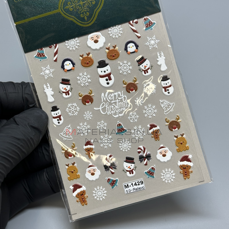Наклейки Nail Sticker M-1429 Наклейки Nail Sticker M-1429