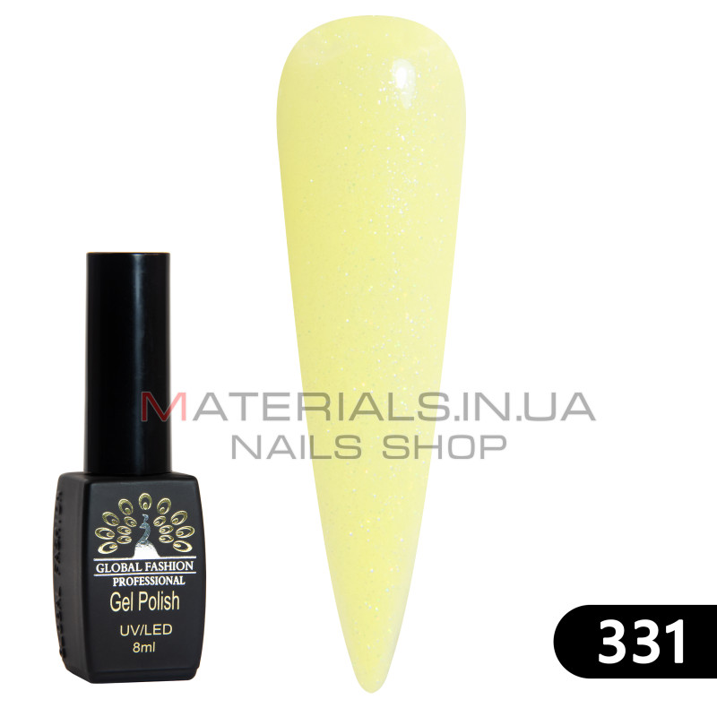 Гель лак BLACK ELITE 331, Global Fashion 8 мл