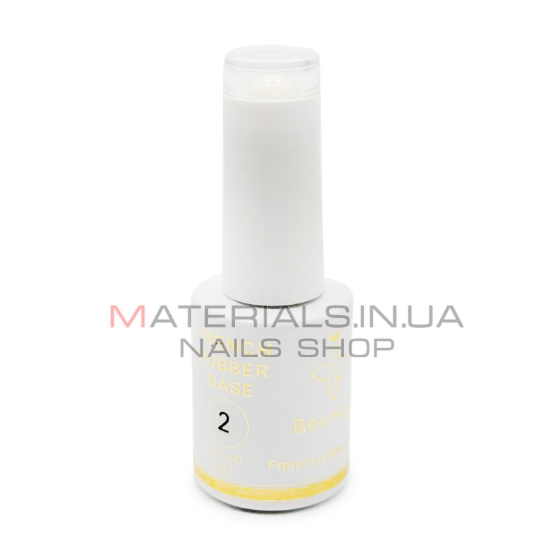 French Rubber base Hema free 02 Bee Nails, 8 ml