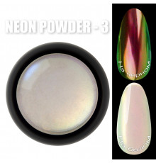 Neon powder Неонове дзеркальне втирання Designer Professional №03