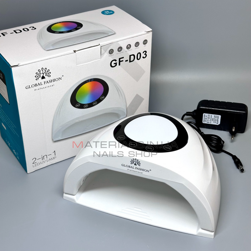 Лампа для нігтів LED UV GF-D03, 288Вт Лампа для нігтів LED UV GF-D03, 288Вт