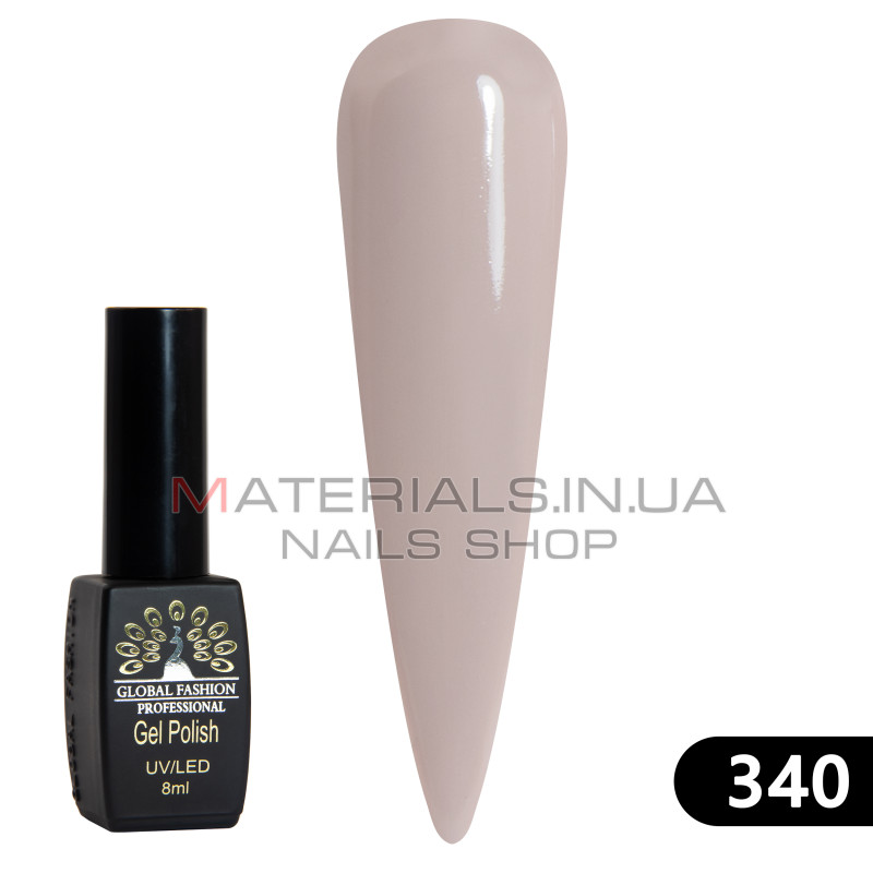 Гель лак BLACK ELITE 340, Global Fashion 8 мл