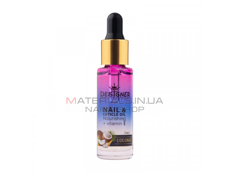 Олія для кутикули 10 мл. (Кокос №12) - Nail&Cuticle oil від Дизайнер