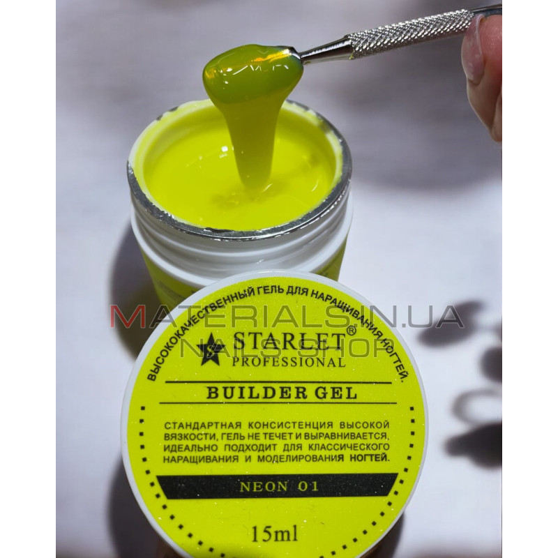 Гель Starlet Professional 15 мл Neon 01