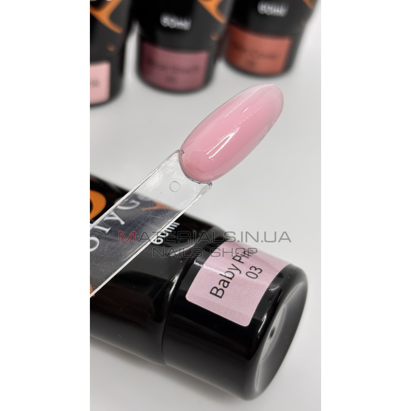 Полигель Bee Nails 60 мл, Baby Pink, 03
