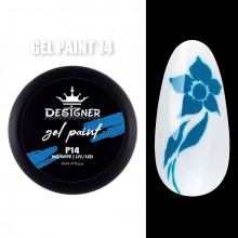 Gel Paint (no wipe) Гель-фарба (без липкого шару) Designer Professional, 5мл. №14