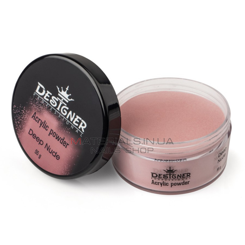 Acrylic Powder 55 г. (Deep nude). - акриловая пудра Дизайнер Acrylic Powder 55 г. (Deep nude). - акриловая пудра Дизайнер