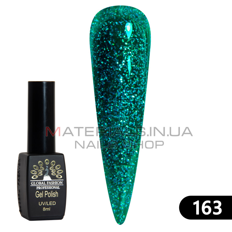Гель лак BLACK ELITE 163, Global Fashion 8 мл