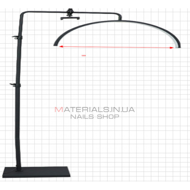 Бестеневая LED лампа HD-M6X 40W 180cm сolor 3000K-7000K 58cm — Black