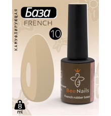 База для нігтів French rubber base Bee Nails №10