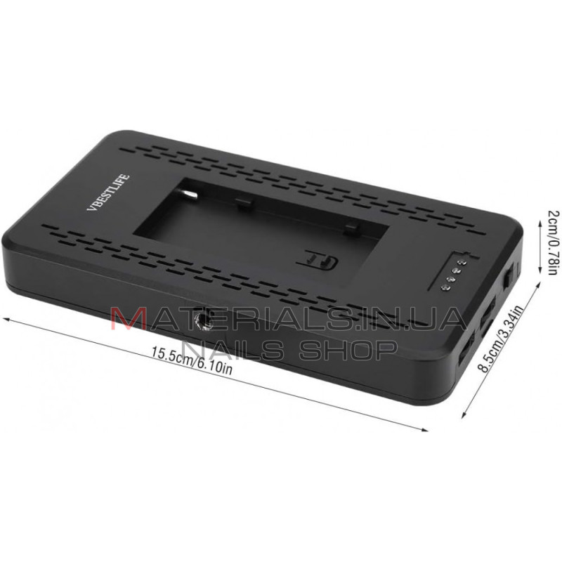 Накамерный видеосвет LED — W228 | Battery 2400mah & Charger |