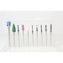 Набір для манікюру Diamond drill bit set, 10 шт №2