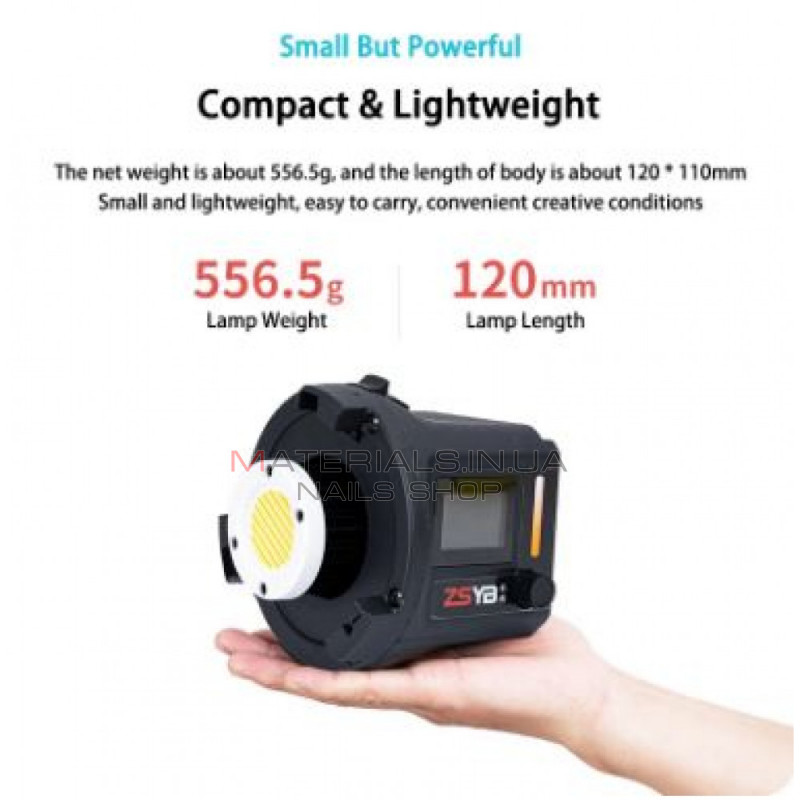 Светодиодный прожектор LED ZCYB CL-80 Bi 80W 97 3200-5600k 12 режимов спецэффектов Лампа+адаптер+батарея*2+зарядное устройство+пульт Светодиодный прожектор LED ZCYB CL-80 Bi 80W 97 3200-5600k 12 режимов спецэффектов Лампа+адаптер+батарея*2+зарядное устройство+пульт