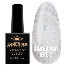 Гель-лак Laser Cat Eye №2, 9 мл., Дизайнер (Котяче око)