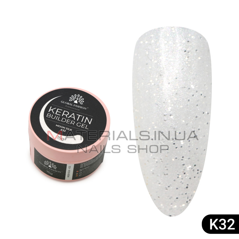 KERATIN BUILDER GEL, Global Fashion, 15 g, K32