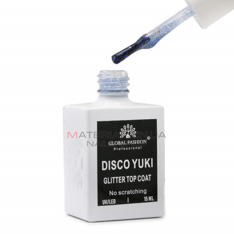 Топ без липкого слоя, Disco Yuki 15 мл, 06 Топ без липкого слоя, Disco Yuki 15 мл, 06