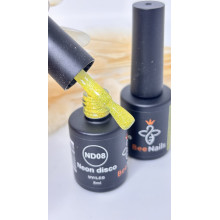 Гель лак Neon Disco Bee Nails №8 (8 мл)
