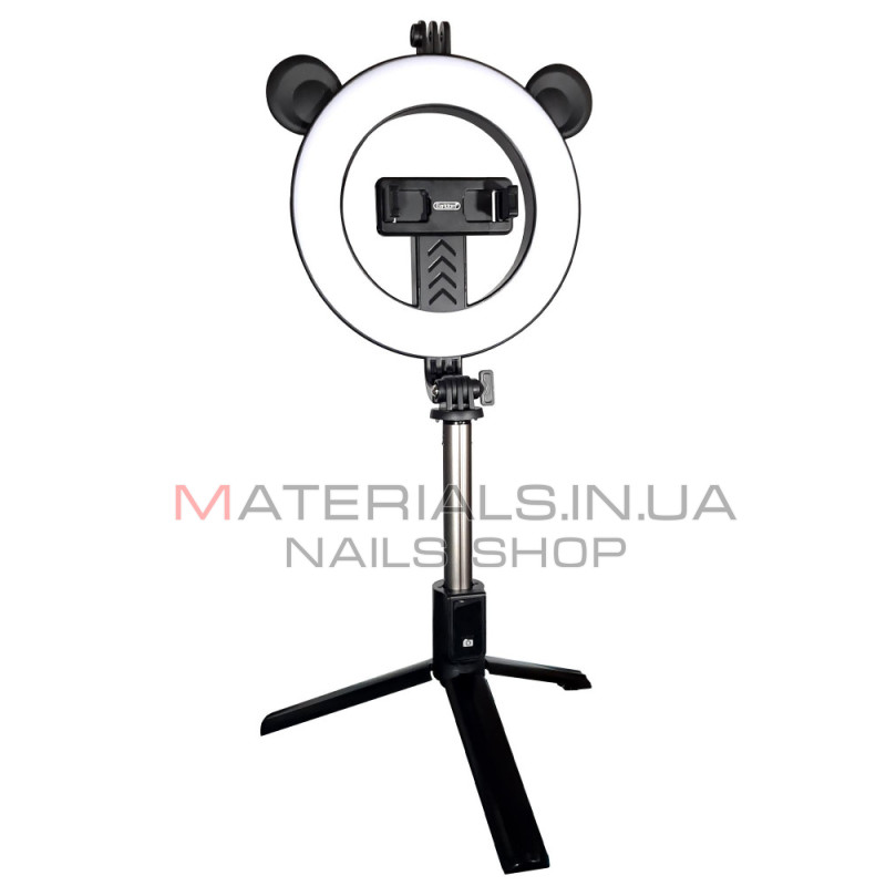 Кільцева LED-лампа Earldom ET-ZP22, 16 см, 6″ + штатив Tripod (0,9 м) з тримачем + пульт ДК