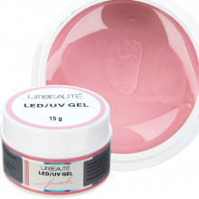 Гель Lilly Beaute Natural Pink 4 15 г, розовый